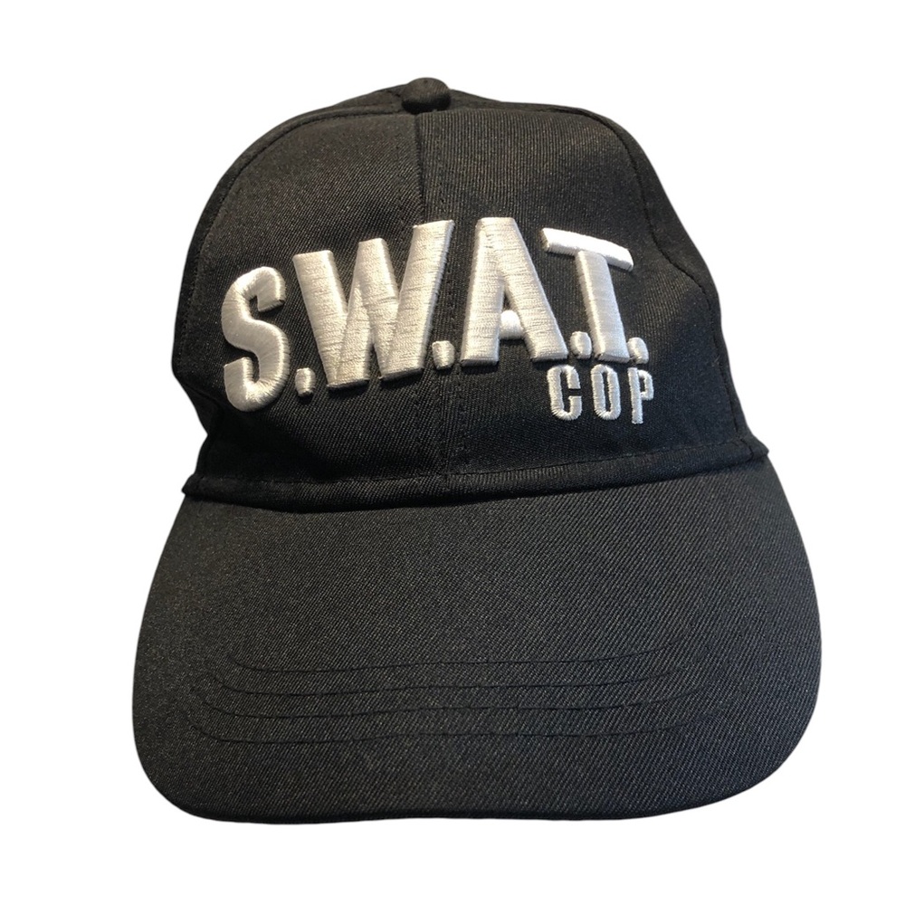 Swat Cop baseball cap adult Halloween snap back